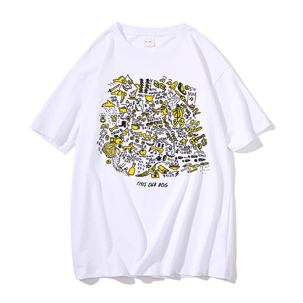 Singer Mac Demarco This Old Dog Album Graphic T-Shirt Men's Pop Music T-Shirt Men's Women's Replica