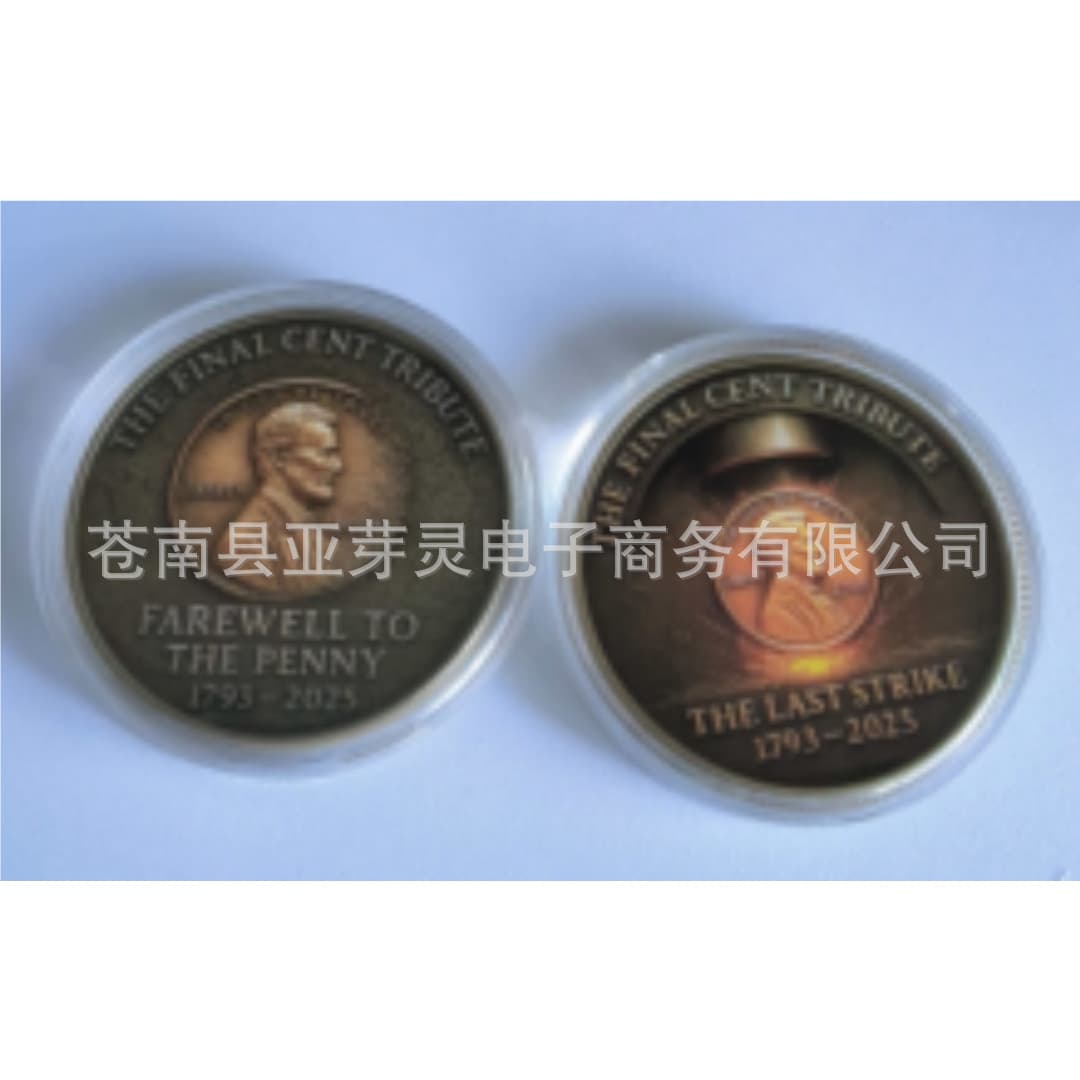 1218-Lincoln Collection Commemorative Coins Hot Selling, Quick Delivery Available. Metal Coins