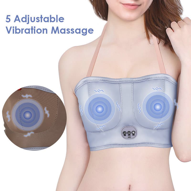 Chest Massager Breast Massage Device Massage Bra