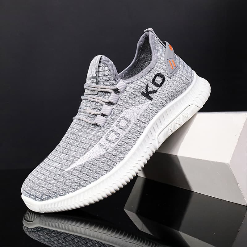 Men's Shoes Summer Men's Shoes Sports New Men's Running Breathable Non-Slip Casual Running Trendy Student Shoes for Men
