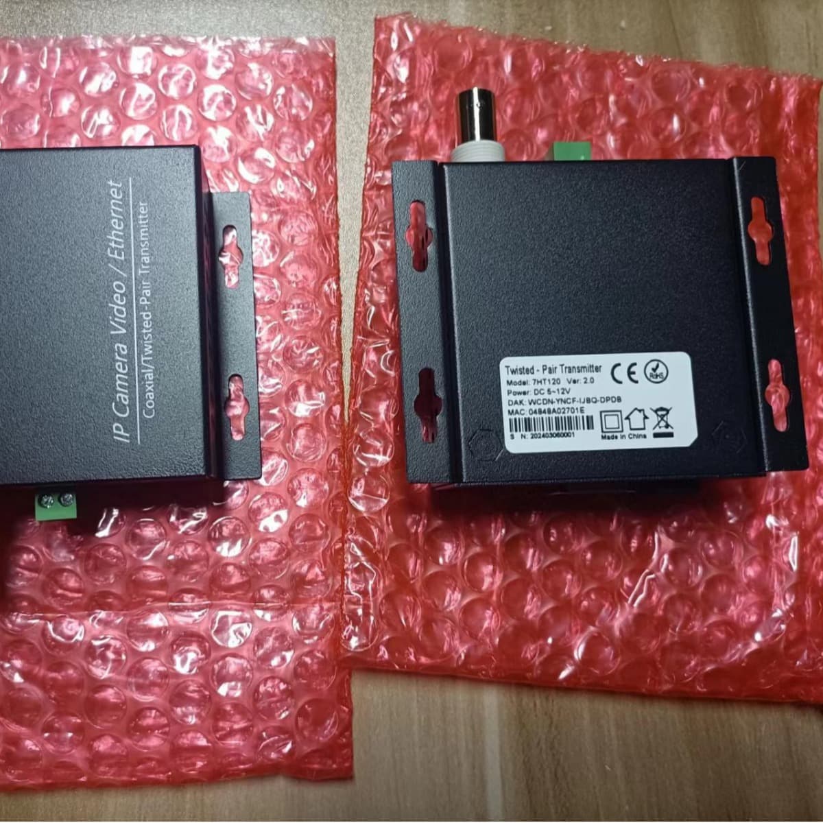 7INOVA·7QI EOT New Product IP Network Twisted Pair Two-Core Extender Supporting DC and AC Transmission