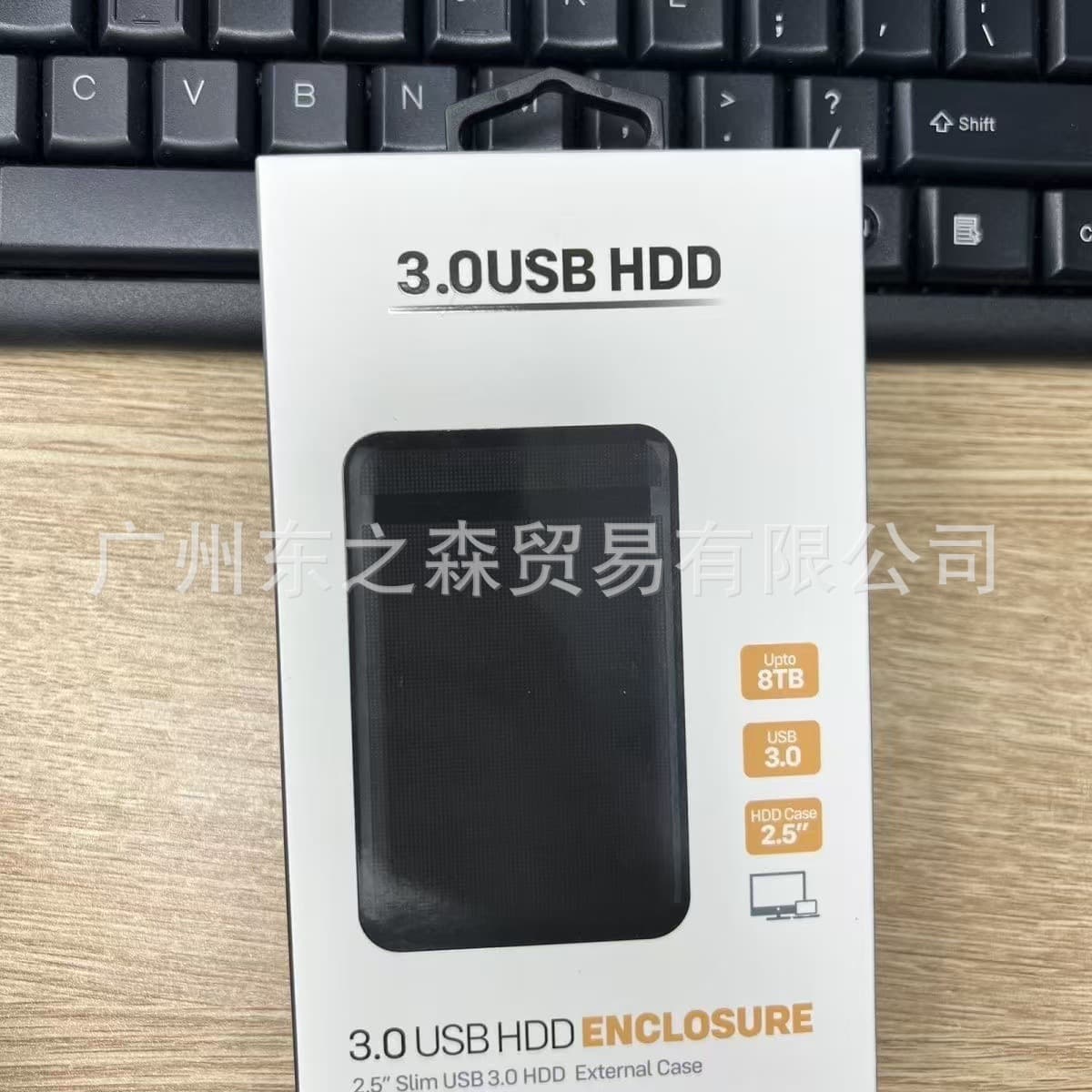 Solid State Drive Enclosure Screw-Free USB 3.0 SATA Tool-Free Export Model K103 External Hard Drive