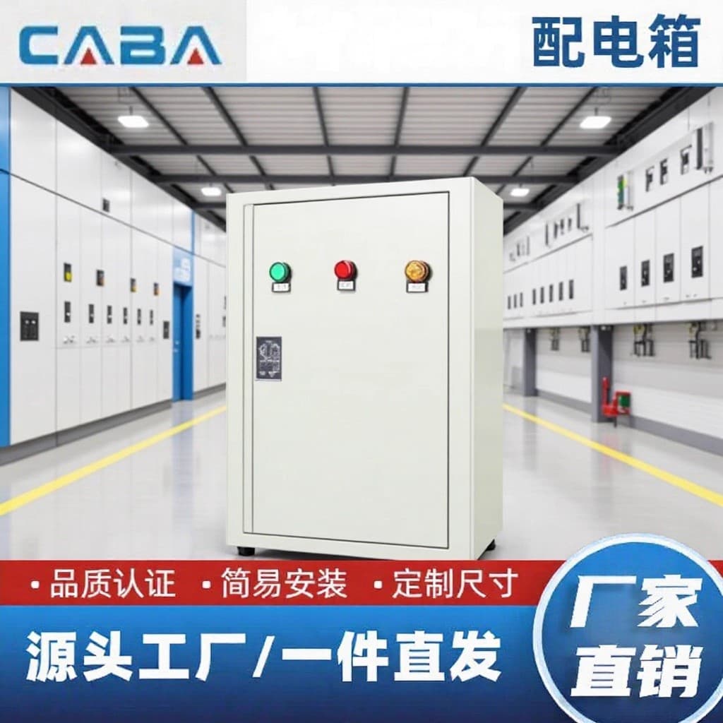 Industrial-grade switch distribution box for outdoor server use, waterproof and dustproof control box.
