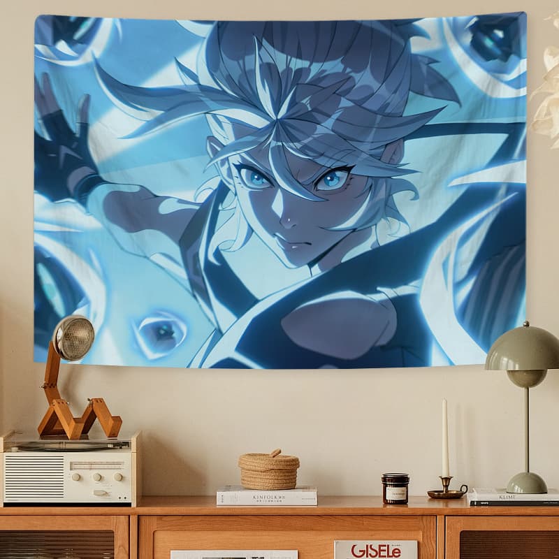 Valorant Fearless Contract peripheral background cloth bedroom bedside rental house decoration wall decoration cloth hanging cloth