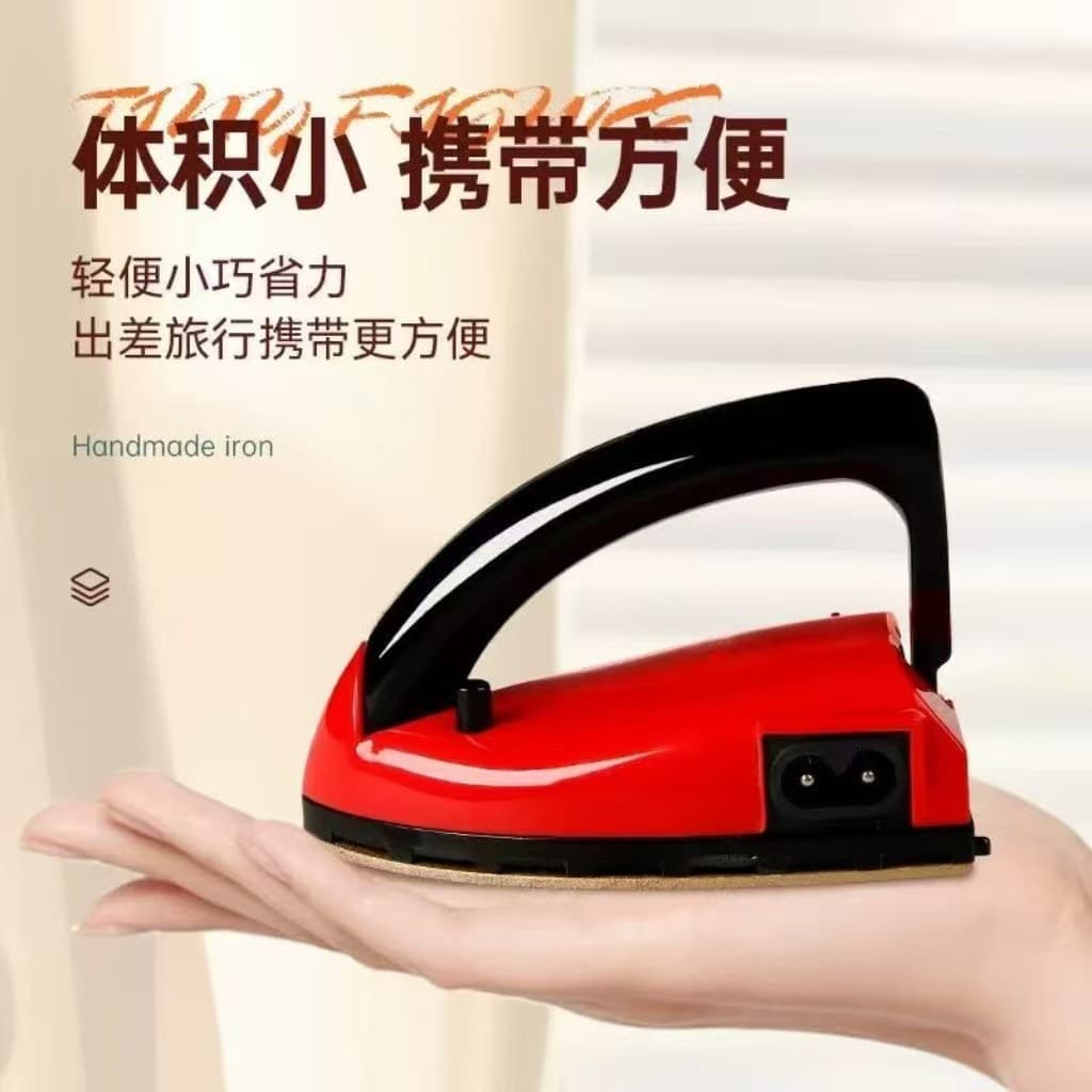 Cross-Border Bestseller Home Electric Iron Mini Small Fuse Bead Iron Portable Travel Calligraphy Ironing Rhinestone New