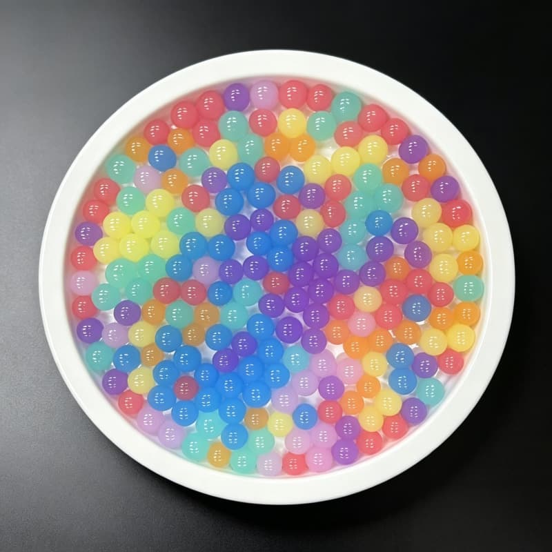 1kg Price Macaron Color Absorbent Beads Soaking Beads Aroma Beads Eye Mask Filling Material Crystal Mud Water Retention Agent