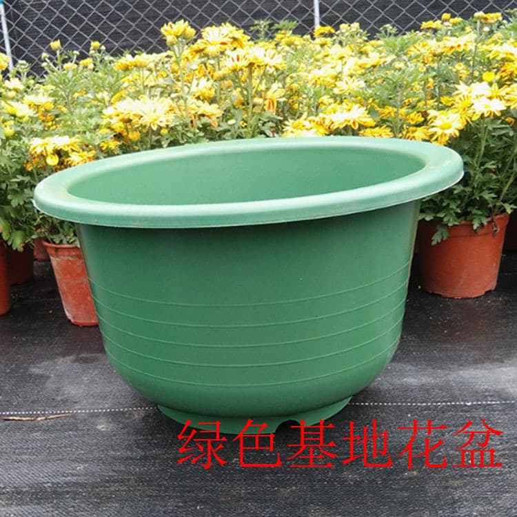 Wholesale thickened durable plastic flower pots for home gardening, base pots, seedling pots, succulent pots