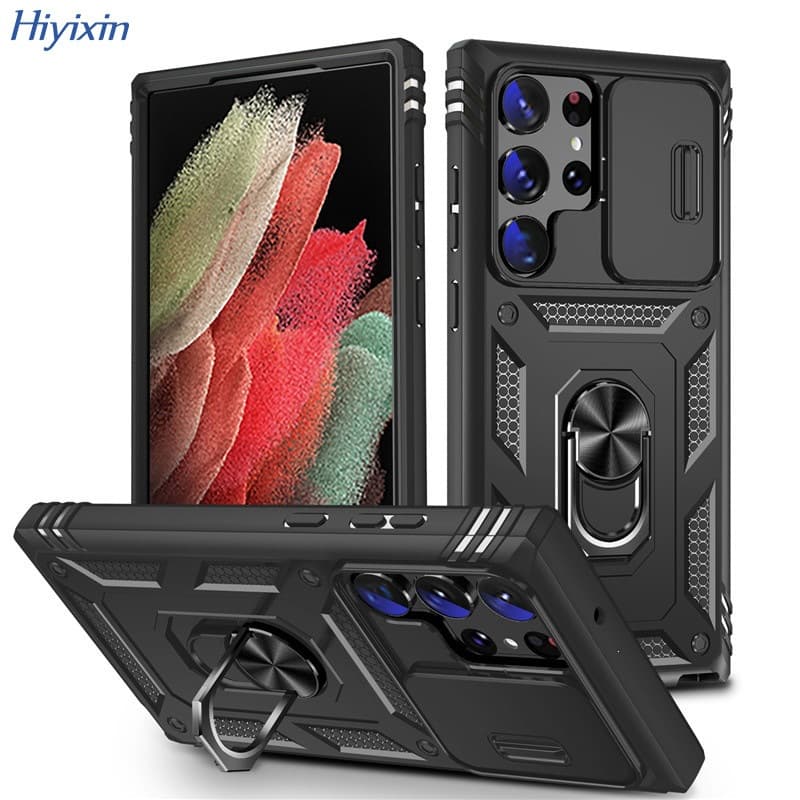 Compatible with Samsung A54 Military Window Car Magnetic Phone Case Samsung S26 Ultra Shockproof Protective Cover