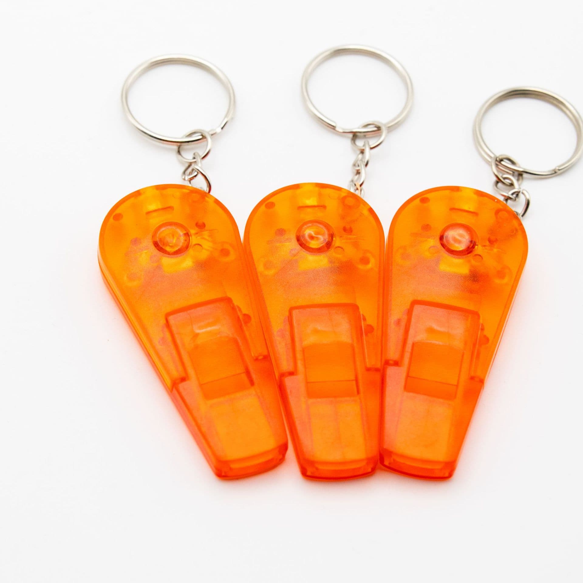 Manufacturer Direct Whistle Light, LED Keychain Light as Small Gift for Promotions