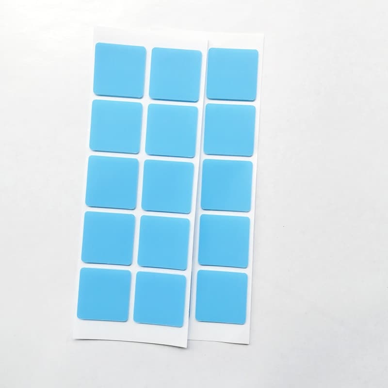 Acrylic Invisible Double-Sided Tape Round Square Blue Red Transparent Film Nano Tape Cut-to-Shape High-Stick Waterproof