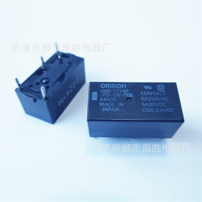 Original Genuine Small Relay G6B-1114P-FD-US-P6B 5A DC24V 4 Pin