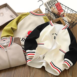 Factory Custom Baseball Jacket Autumn Winter Ins Flight Jacket Youth Sample Short Casual Versatile
