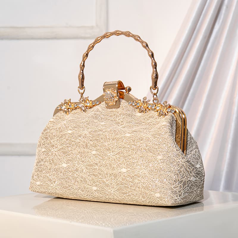 New Cheongsam Bag, Elegant Women's Bag, Wedding Banquet Bag for Mother of the Bride, Bride's Bag, Handbag, Shoulder Crossbody Evening Bag