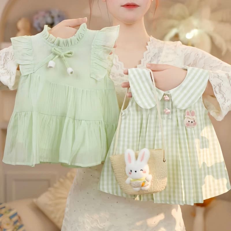 Spring baby clothes 2025 new skirts baby girl dresses children vest skirts available