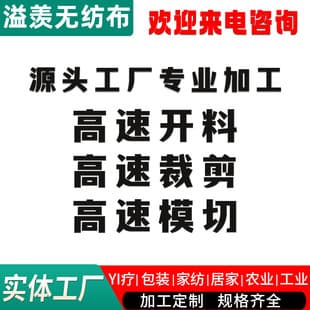 Non-Woven Fabric Original Factory Professional Processing High-Speed Cutting High-Speed Die Cutting Competitive Price