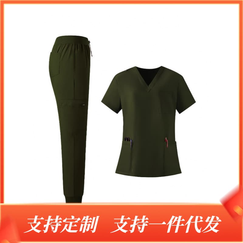 Pet Clinic Nurse Workwear Unisex Scrub Set Nursing Scrub Women's Uniform Multi-Color Medical Workwear Men's