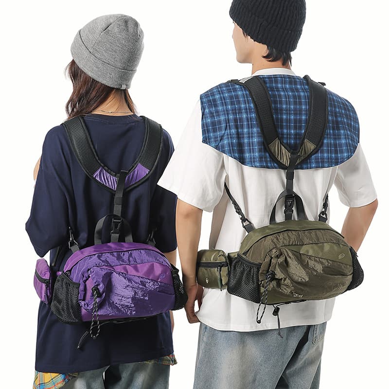 Sports Backpack for Men and Women Couples 2026 Outdoor New Travel Waist Bag Travel Lightweight Cycling Chest Bag