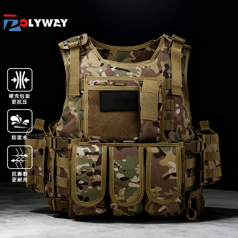Tactical Vest, Multifunctional Wear-Resistant Outdoor CS Equipment, Training Uniform, Outdoor Camping Tactical Vest