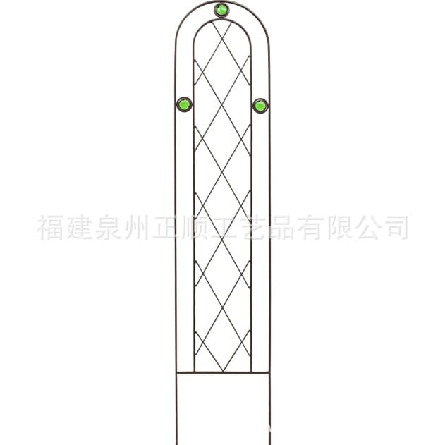 Cross-border Wrought Iron Vine Climbing Frame, Rose and Monthly Rose Planting, Courtyard Fence, Outdoor Flower Stand Support Pole, Plant Climbing Support