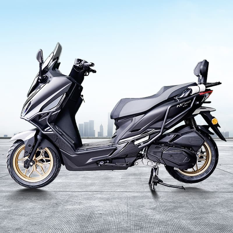 Compatible with Southern Flying Shark 150 bumper exhaust guard pedal scooter protective bar front and rear full-wrap guard rail modification part