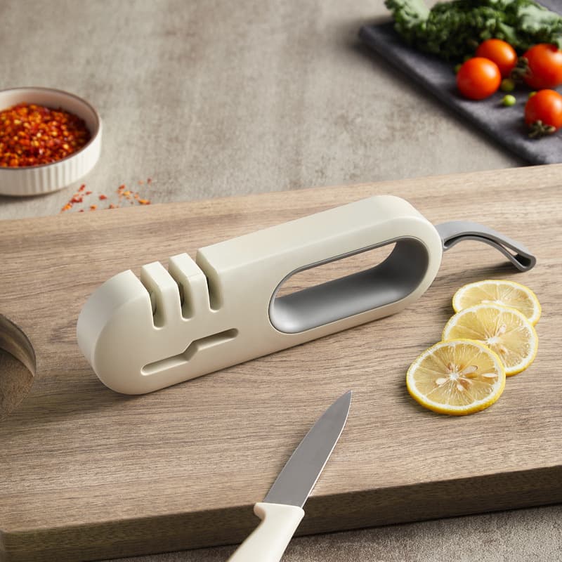[Liangshe Original] Multi-functional Sharpener - 4-in-1 for Knives and Scissors, Anti-slip Kitchen Sharpening Stone Wholesale