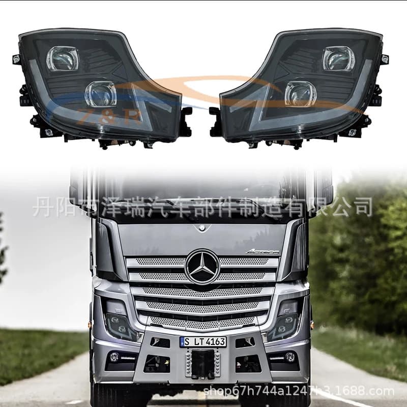 Factory direct supply suitable for Mercedes-Benz truck headlights Mercedes-Benz ACTROS MP4 headlights A9608200339