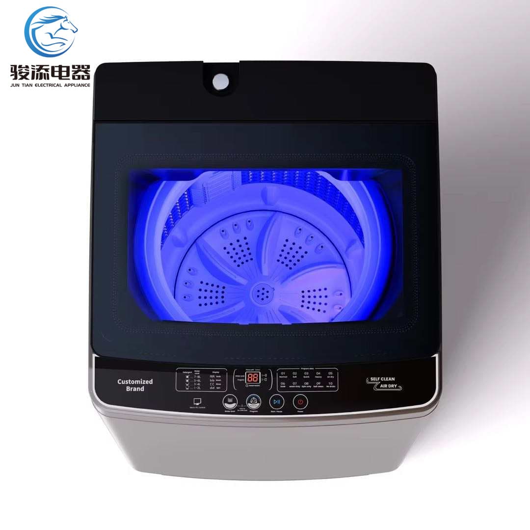 Fully automatic top-loading washing machine, kilogram-class direct drive inverter, powerful washing, quiet operation, large capacity.