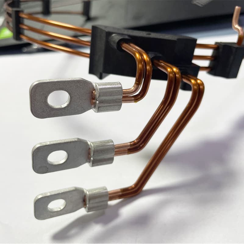 Terminal block copper wire copper sheet motor rotor enameled wire welding spot welding machine resistance welding butt welding machine