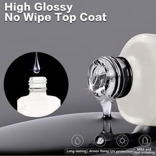 Nail No-Wipe Removable Base Coat Reinforcement Gel Matte Top Coat Gel Polish Nail Gel Function Gel Set