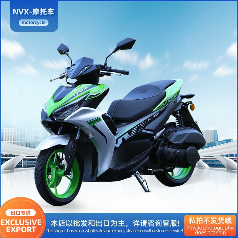 Wholesale Motorcycle Scooter Climbing Fuel NVX Two-Wheel Foreign Trade Motorcycle 150cc Large Displacement Motorcycle Wholesale Available
