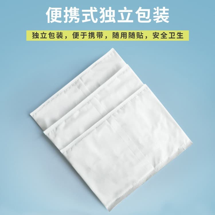 Disposable Mask Pads, Three-Layer Non-Woven Protective Filter Pads, Individually Packaged, Wholesale Nursing Pads