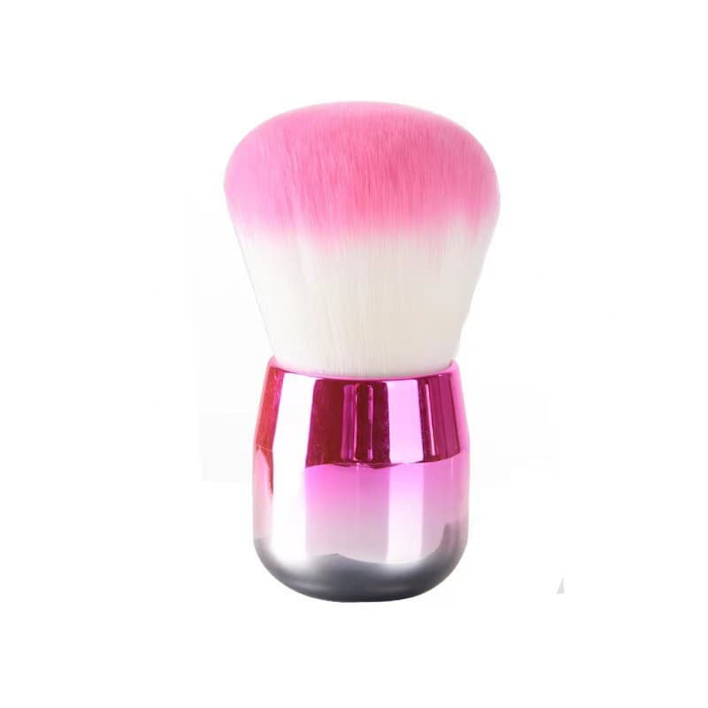 Cross-Border Manicure Dust Brush Mushroom Head Makeup Brush Blush Brush Loose Powder Brush Dust Brush Nail Cleaning Brush Wholesale