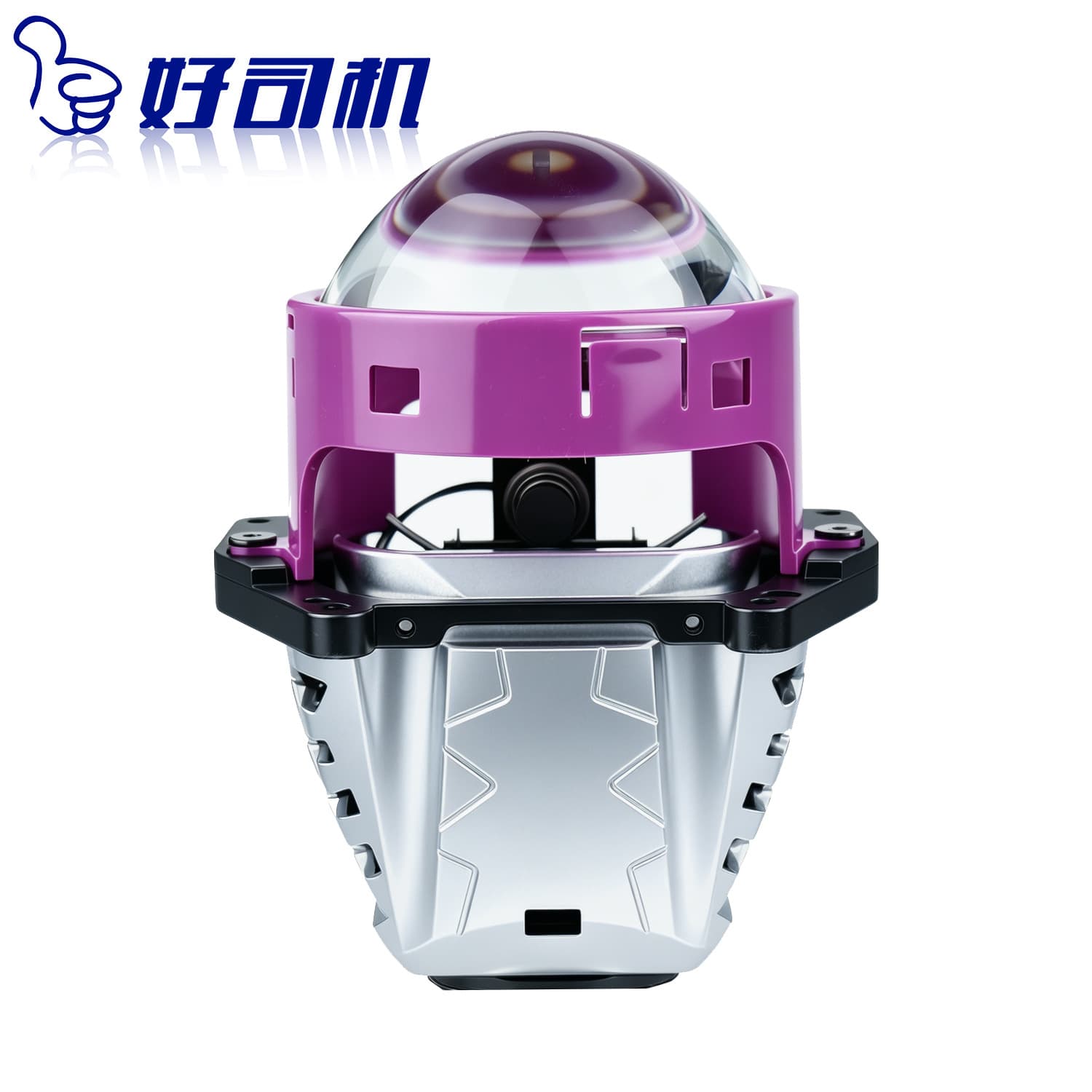 New Car LED Headlight Bi-Lens 160W High Power 3-Inch LED Lens Headlight H4 H7 Universal