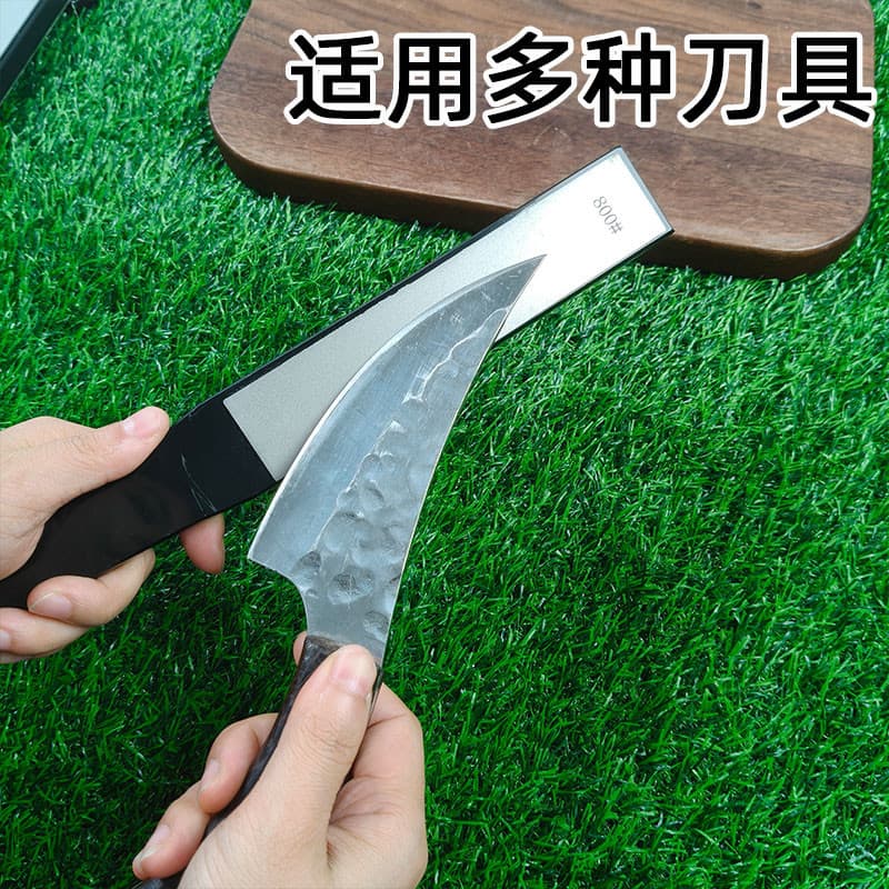Household double-sided emery polishing quick knife sharpener sharpening fine grinding tool new sharpening artifact whetstone