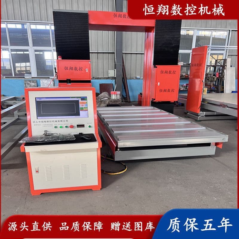Wire saw machine, CNC foamed ceramic EPS wire saw machine, decorative line component cutting equipment, wire saw machine