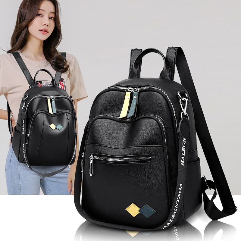 Large Capacity Backpack for Women 2023 New Korean Style Casual Bag All-Match Travel Fresh Backpack