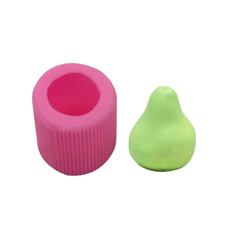 3D Pear-Shaped Silicone Mold DIY Chocolate Cake Decoration Fondant Mold Aroma Plaster Mold