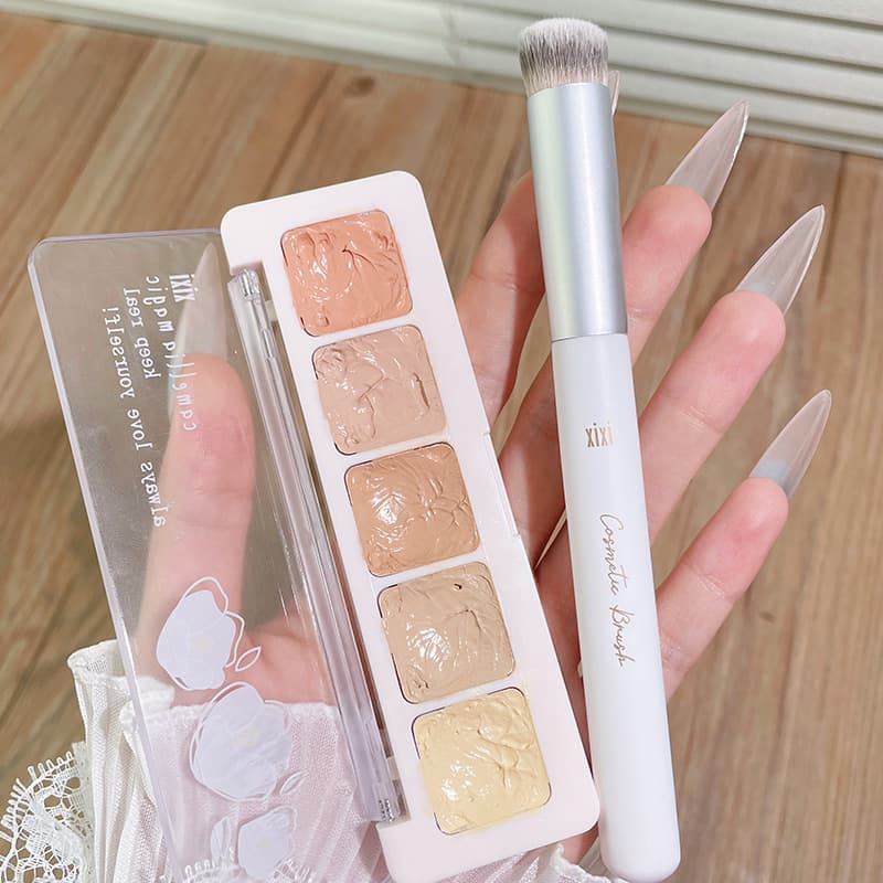 Makeup Xixi Plain-free Beauty Colorless Concealer Acne Blush Print Dark Eye Circles Long-lasting Waterproof Concealer