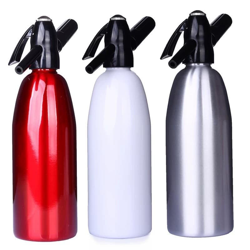 1L Soda Gun Soda Maker Sparkling Water Machine Juice Beverage Maker Siphon Bottle