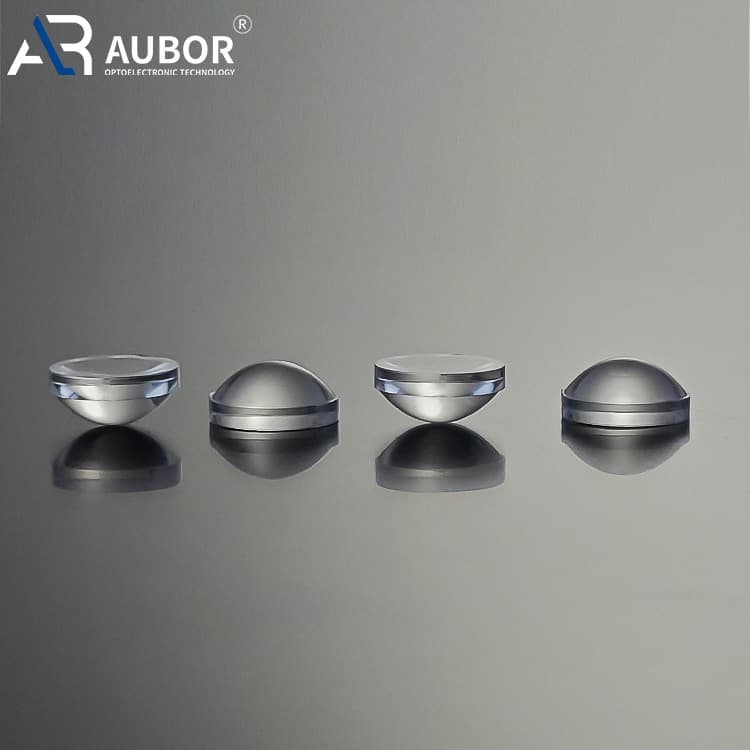 Background Suppression Sensing Lens Human Body Infrared Laser Receiver Lens PMMA Optical Sensing Detection Lens