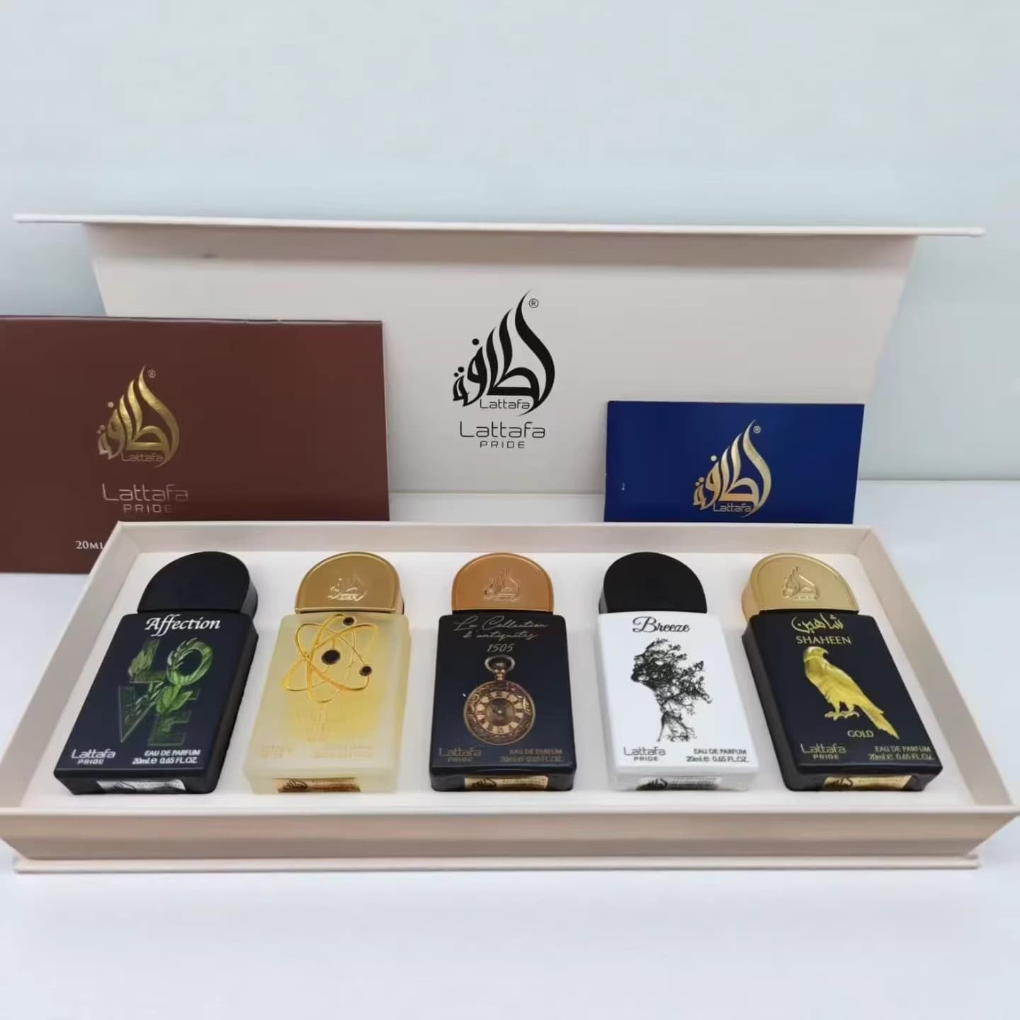 High-quality Arabian Dubai Middle East cross-border popular lattafa pride unisex perfume long-lasting five-piece set