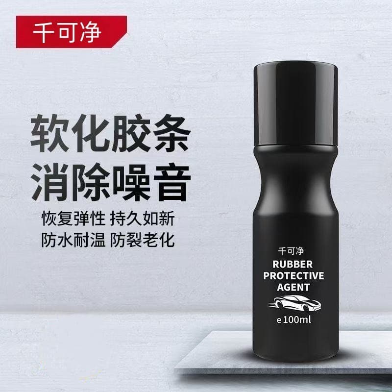 Automotive Rubber Seal Conditioner for Car Windows, Wiper Blades, and Weather Strips - Restores Aging and Faded Seals, Softens and Lubricates, Eliminates Squeaks