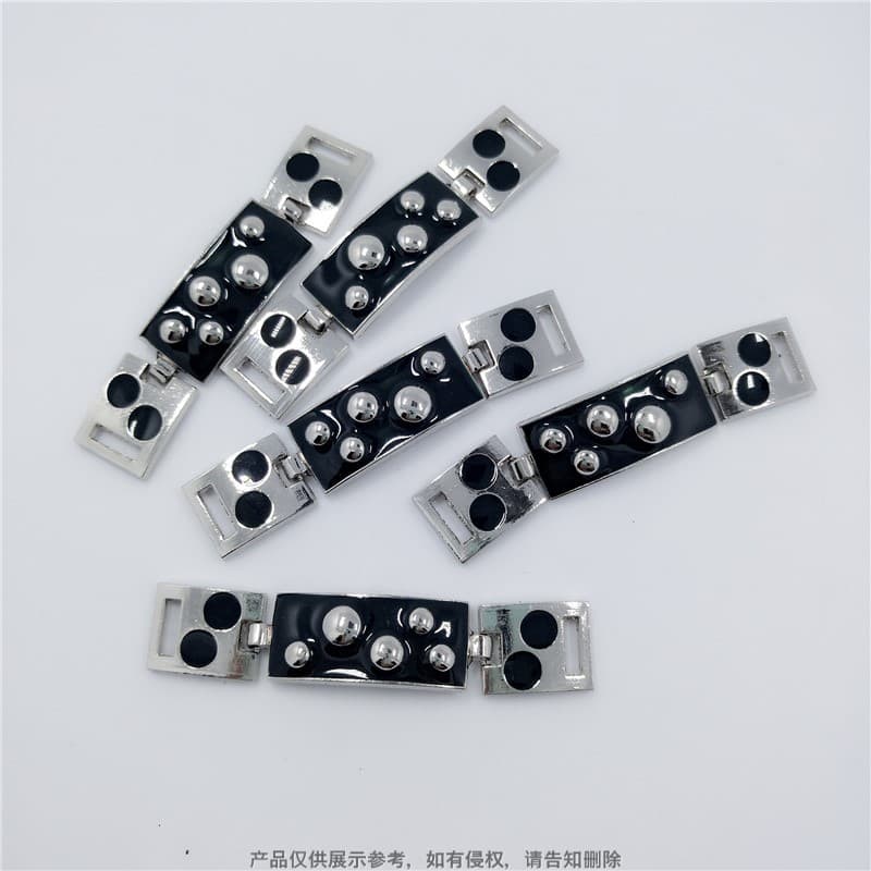 Women's Shoe Hardware Alloy Casting Electroplated Oil Shoe Buckle Manufacturer Direct Wholesale Shoe Buckle Shoe Flower DIY Decorative Buckle