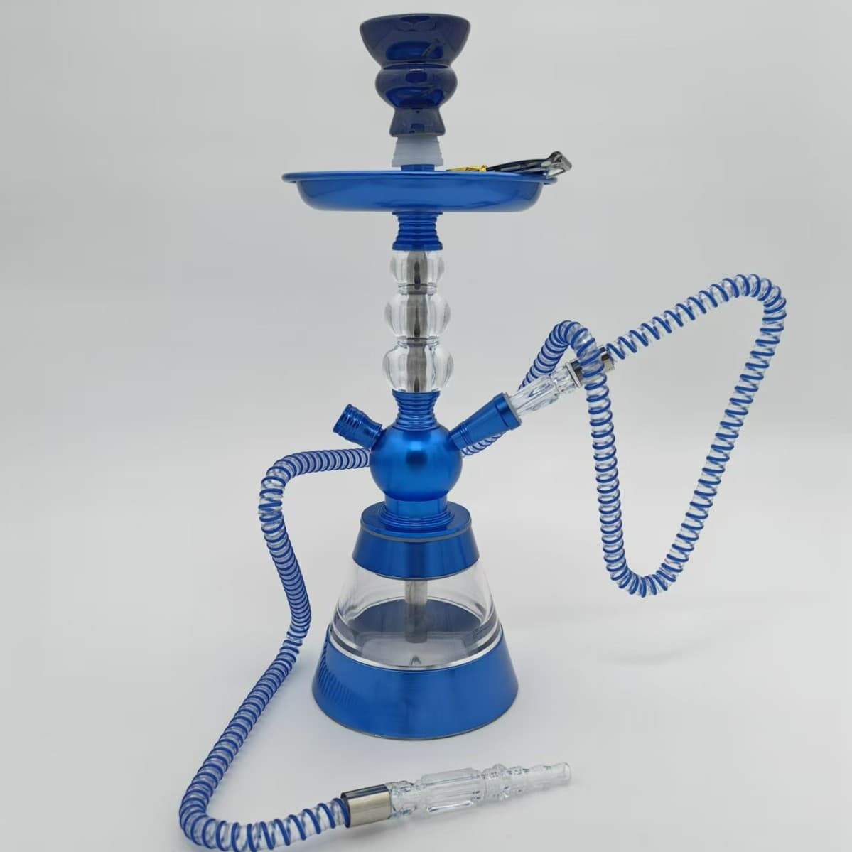 Arabic Hookah Full Set Aluminum Alloy Hookah Multi-Color Hookah Accessories Acrylic Dual-Tube Hookah