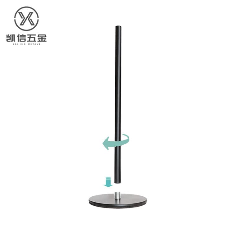 Lamp Table Light Bar Night Market Atmosphere Light Base Round Plate Hard Rod Accessories, Non-Standard Customization with No Minimum Order