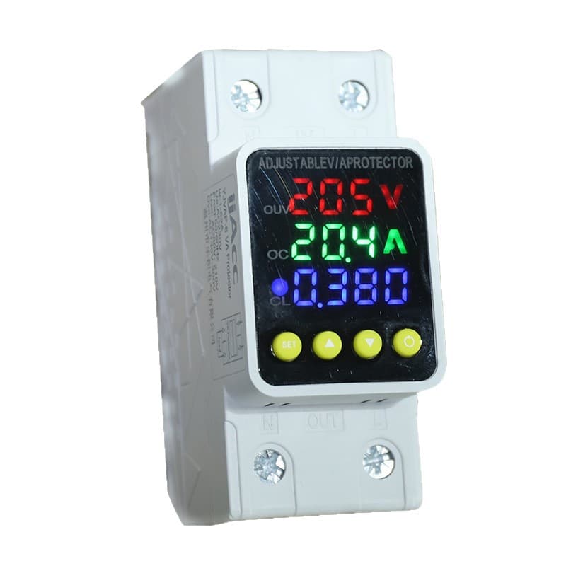 Electric Energy Metering Auto-Reclosing Over- and Under-Voltage Protector Power Voltage Current Overload Delay Power Limiting True RMS