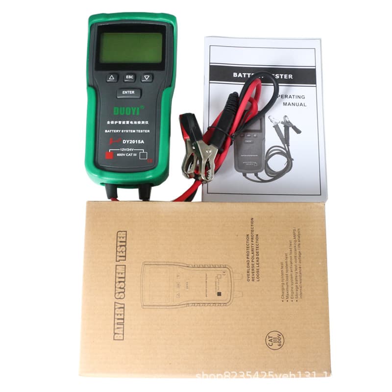 DY2015A Battery Tester Automotive Battery Tester Capacity Analyzer Testing Device