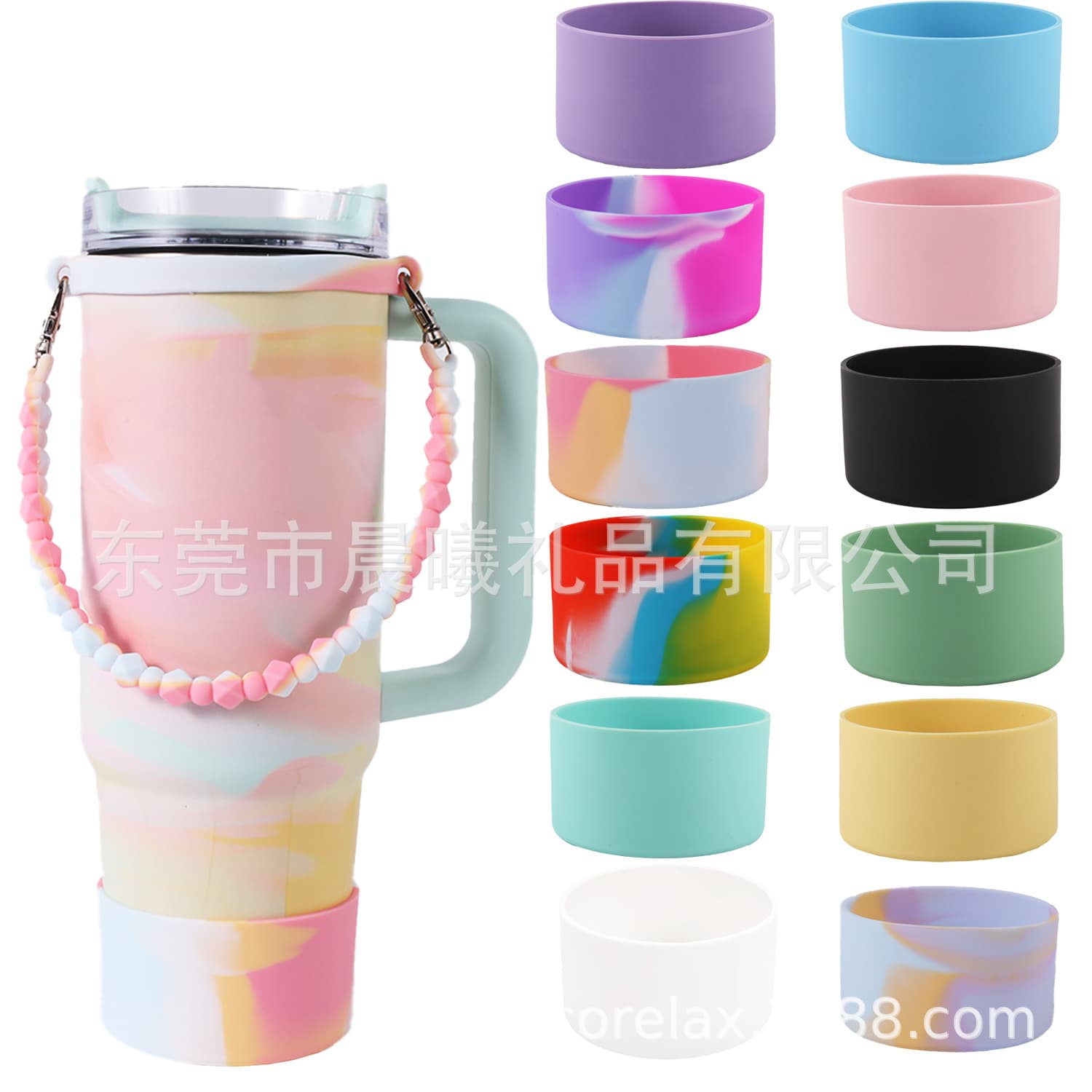 Owala Water Cup Protective Cover for 40oz Stanley Iceflow 20/30oz Water Cup Bottom Protective Cover