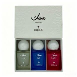 High Quality IBRAQ Perfume Gift Set 3-Piece Unisex Neutral Scent Arabic Dubai Vietnam Cross-Border Live Stream Edition