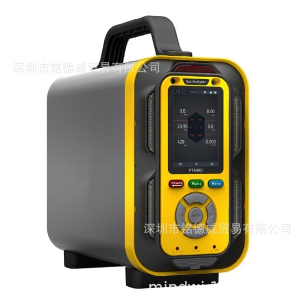 Portable Ammonia Analyzer (Laser TDLAS) PTM600 Pump-Suction Toxic and Harmful Gas Tester